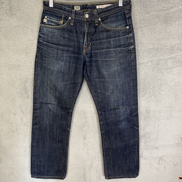 Adriano Goldschmied AG Jeans Men's 29x29 Protege Straight Leg Dark Wash Denim - Picture 1 of 11
